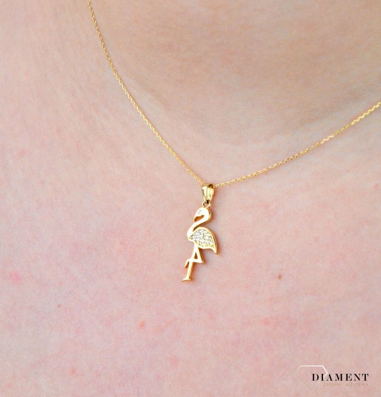 Złoty łańcuszek złoto 585 o splocie Ankier 0,5 mm DIA-LAN-5327-585 0,5mm (1).jpg